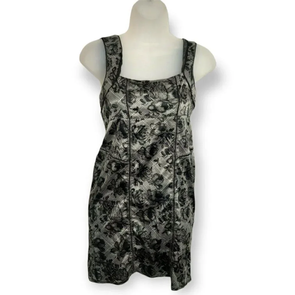 Free People Intimately Free People Satin Slip Mini Dress sz XS